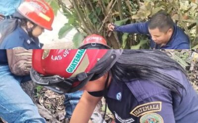 Motorista resulta herido tras colisión en la ruta CA-2, Colomba Costa Cuca