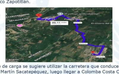 CIV restablece paso en ruta alterna CITO-180 y emite rutas para transporte pesado
