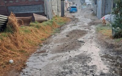 Vecinos reportan fugas de agua en sector de Las Tapias, zona 8 de Quetzaltenango
