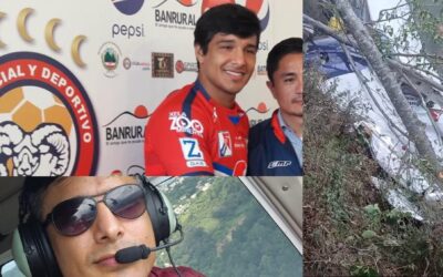 Exjugador de Xelajú pilotaba avioneta que se accidentó en San Marcos