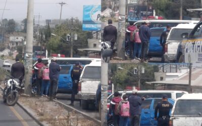 Accidente de tránsito en periférico de la zona 8 de Quetzaltenango