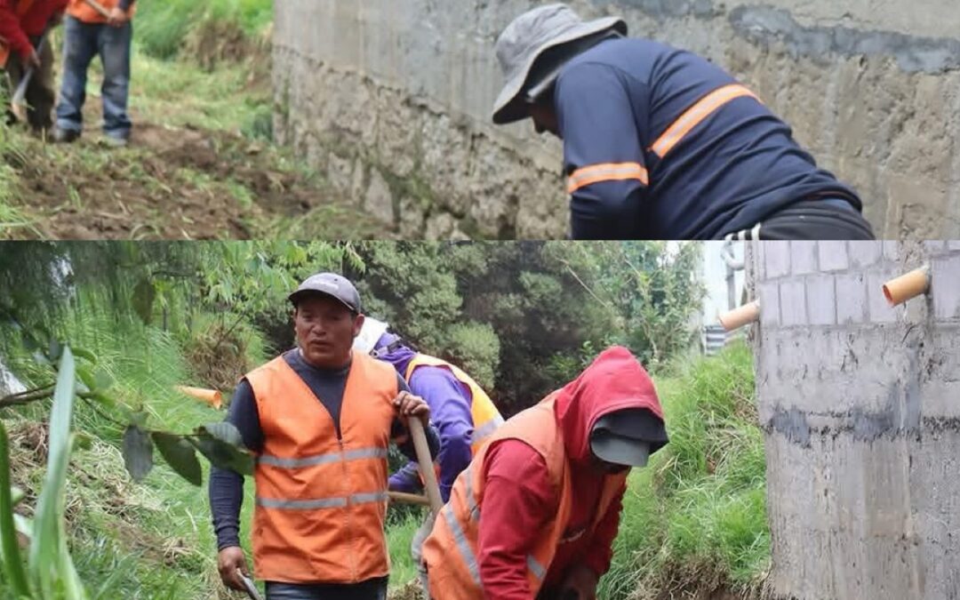 Municipalidad ejecuta trabajos en el zanjón Calderón para mejorar drenajes en Xela