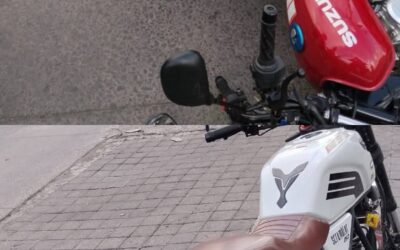 Accidente de tránsito deja daños materiales en zona 8 de Quetzaltenango