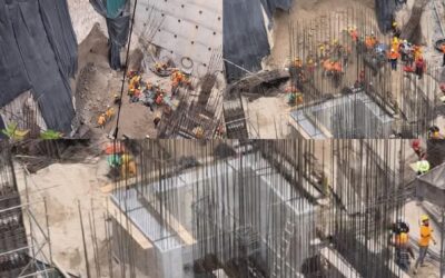 Soterramiento en construcción de zona 14 deja una persona fallecida y búsqueda continúa