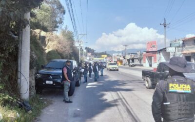 PMTQ desarrolla operativo interinstitucional en Quetzaltenango