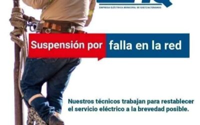 Corte de energía eléctrica en Quetzaltenango