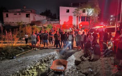 Derrumbe de tierra deja un trabajador herido en Panajachel