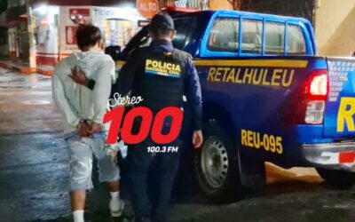 Capturan a alias “La Nutria” por presunta distribución de droga en Retalhuleu