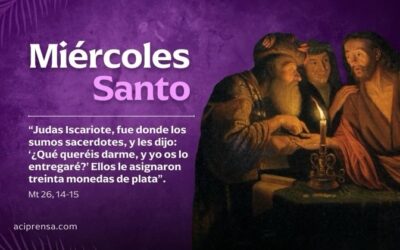 Miércoles Santo: Marca la entrega de Jesús y el cierre de la primera parte de la Semana Mayor