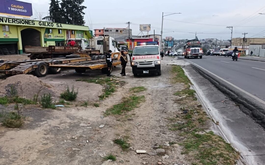 Persona fallecida en el Periférico de Xela genera cierre parcial