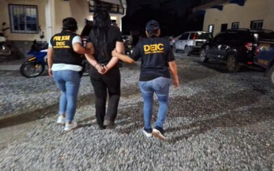 PNC captura a mujer por homicidio