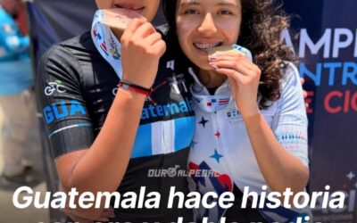 La ciclista guatemalteca, Sofía Robles, gana campeonato centroamericano