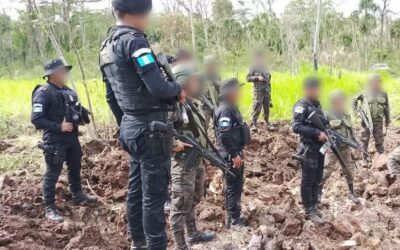 PNC y MP destruyen pista clandestina en Petén