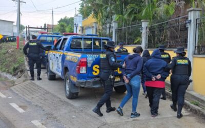 PNC captura a «Las Tres Mosqueteras» con repuestos robados