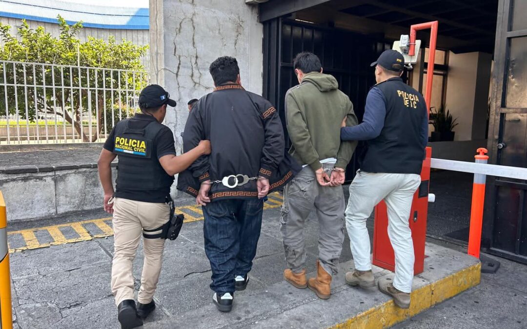 Acciones de PNC el fin de semana: 549 capturados