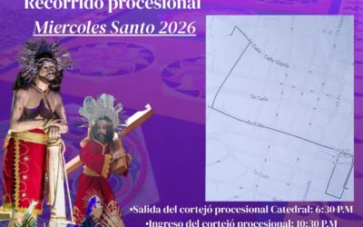 Guía del recorrido procesional de Jesús de la Columna de Catedral: Horarios y puntos clave para este Miércoles Santo