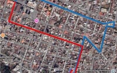 Cierres viales por procesión del Señor Sepultado en Xela