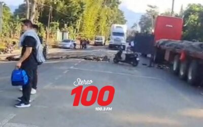 Bloquean en San Felipe, Retalhuleu