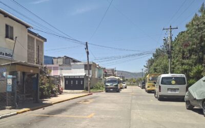 Buses en Quetzaltenango paralizan labores