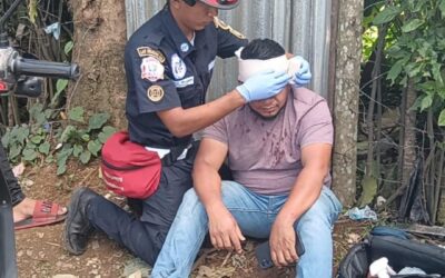 Un herido deja colisión de dos motocicletas en Colomba