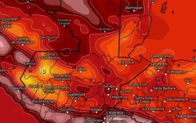 Semana de calor extremo en Guatemala por Sistema de Alta Presión
