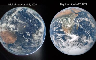 El porqué se ve más viva la foto de la Tierra de los 70 a la de 2026