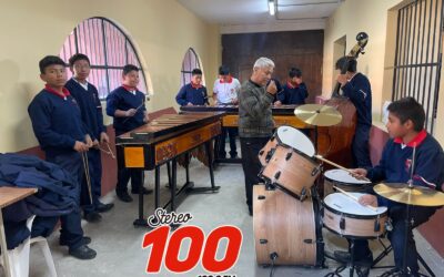 Aprendizaje de marimba en el INVO
