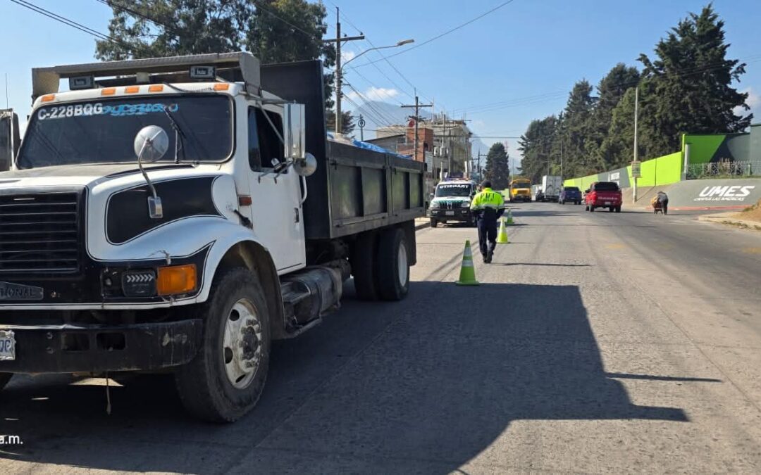 Operativo de tránsito busca reforzar la seguridad vial en avenida Las Américas