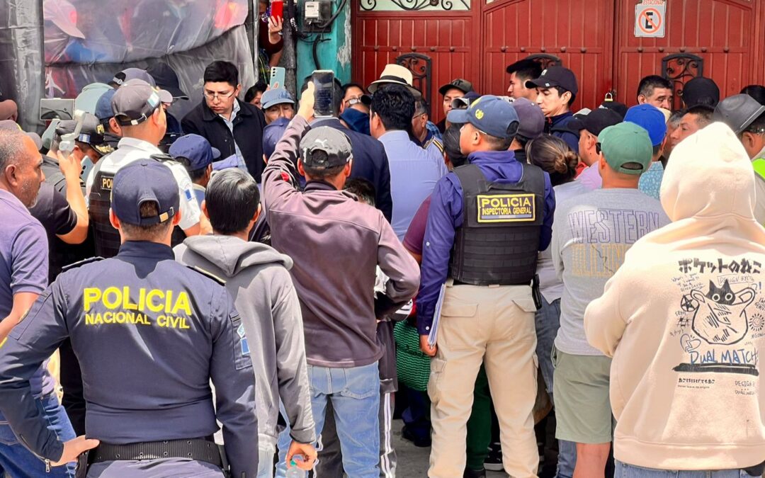 Diálogo tras amparo para retirar túmulos en Totonicapán