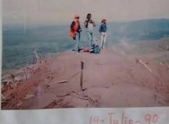 Hace casi 36 años murieron cuatro escaladores en el volcán Santiaguito