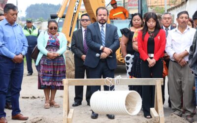 Inician en Xela proyecto de alcantarillado por más de Q55 millones