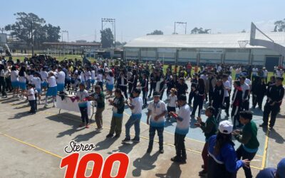 Alumnos desarrollan actividades físicas como parte de «Cero bullying en las aulas»