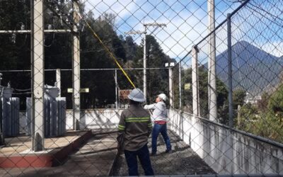 EEMQ desarrolla trabajos de limpieza en hidroeléctrica Zunil