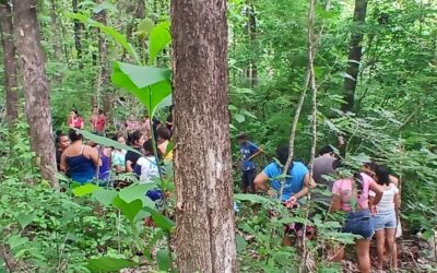 Localizan cadáver de hombre en área boscosa en Retalhuleu