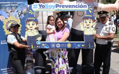 Policía Nacional Civil despliega operativo de seguridad y prevención para el festival Entre Pétalos en Quetzaltenango