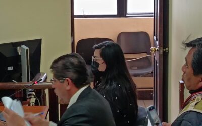 Sindicada se abstiene de declarar en audiencia por muerte del bebé André