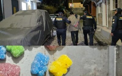 Capturan a músico con cargamento de drogas sintéticas en bar de San Pedro La Laguna