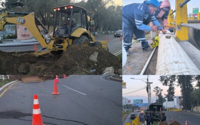 Corte masivo de agua en Xela por reparaciones en línea principal de Las Américas