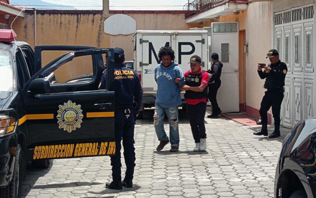 Capturan a presunto responsable de ataque armado en Quetzaltenango