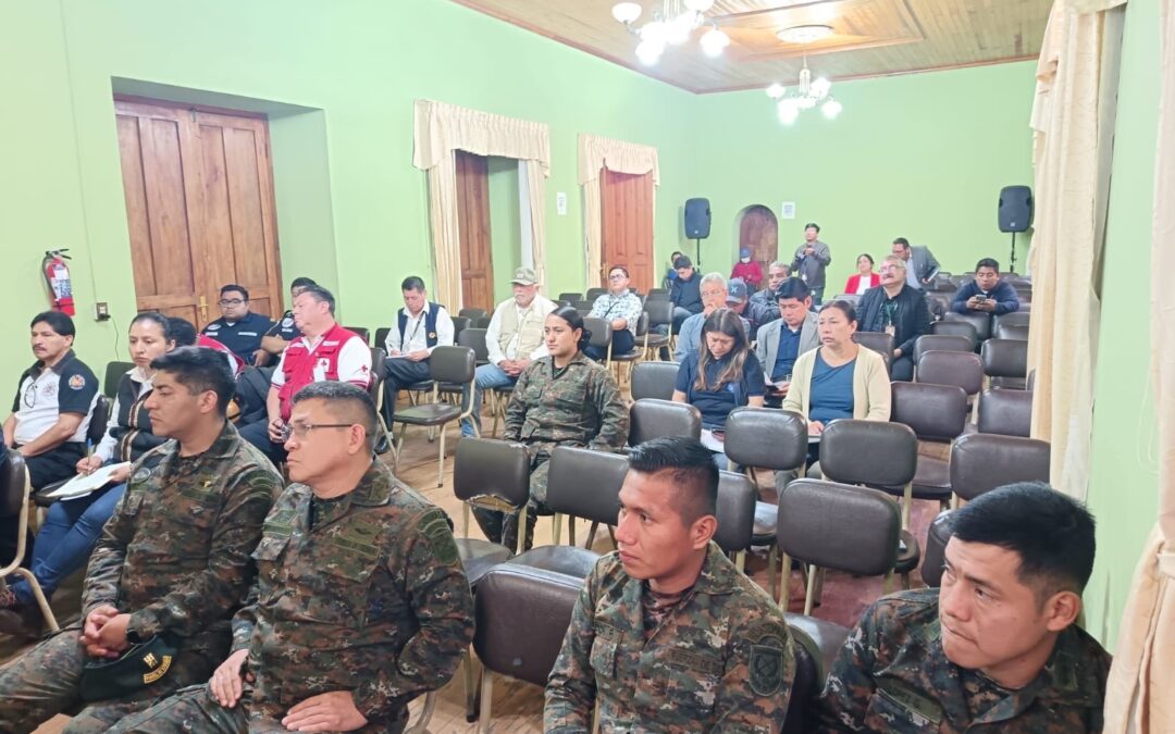 Abordan casos de sarampión en reunión de la CONRED en Quetzaltenango