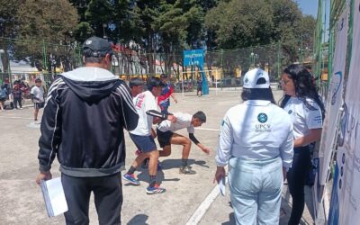 Jóvenes participan en actividades deportivas impulsadas por Gobernación y PNC en Xela
