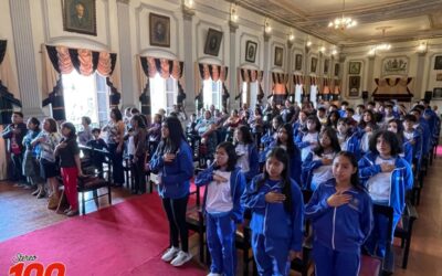 Juramentan a delegación de balonmano que representará a Xela en regionales escolares