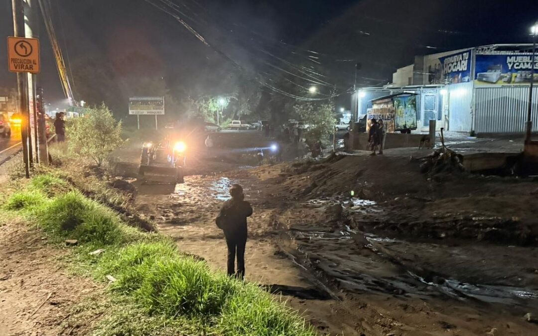 Lluvias provocan inundaciones, derrumbes y daños en Totonicapán
