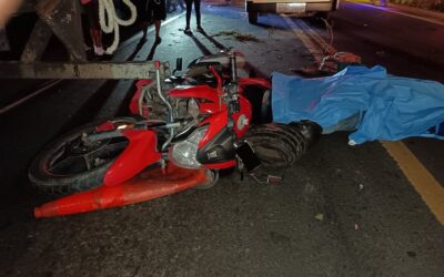 Hecho de tránsito deja una persona fallecida en la ruta CA-2.