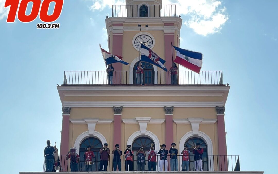 Estudiantes de Xela manifiestan su apoyo a Xelajú MC previo a la final de ida