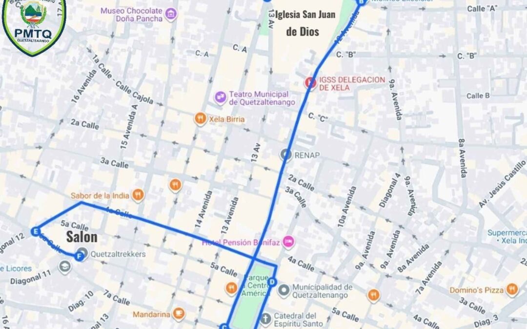 Cierres mañana en zona 1 por cortejo procesional de la Santísima Trinidad