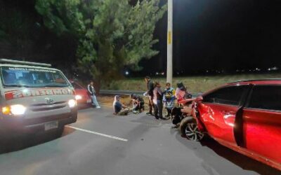 Accidente de tránsito deja una persona herida en autopista Los Altos