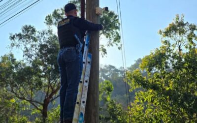 PNC retira cámaras utilizadas por pandilleros