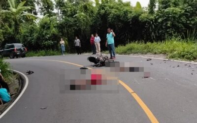 Accidente de tránsito deja una persona fallecida y dos heridos