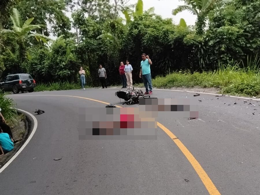 Accidente de tránsito deja una persona fallecida y dos heridos